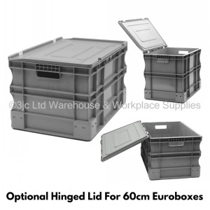 Heavy Duty Stacking Euro Box 60cm 90 Litre